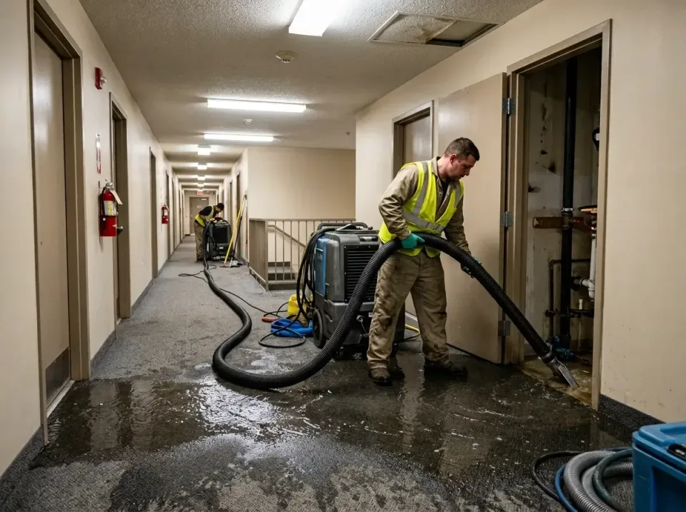 multi-unit-apartment-hallway-f-005 — frequently asked questions, Emergency Burst Pipe Water Extraction & Removal in Clay, AL